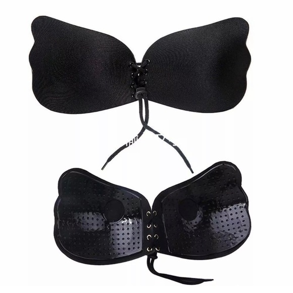 2 pack invisible silicone breathable strapless Bra - Picture 2 of 9